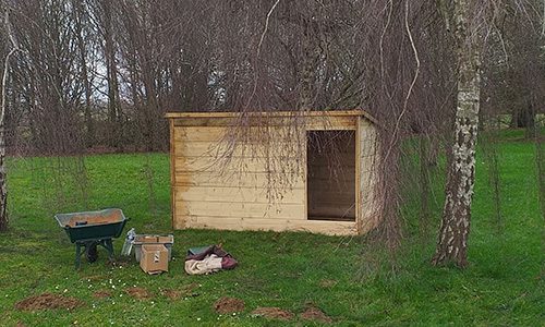 Installation d'une mini-ferme au sein d'une entreprise